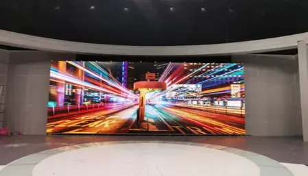 Ledman Radio and TV COB UHD Display Blooms in Xianyang Radio and TV Station's All-Media Studio