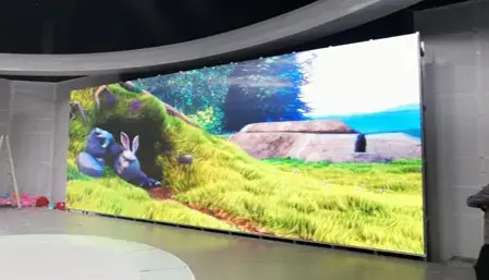 Ledman Radio and TV COB UHD Display Blooms in Xianyang Radio and TV Station's All-Media Studio