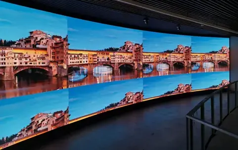 Ledman COB HD display calmly responds to sudden "washing"