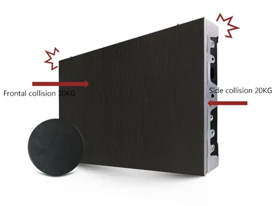 Ledman COB HD display calmly responds to sudden "washing"