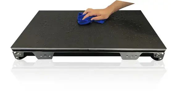 Ledman COB HD display calmly responds to sudden "washing"