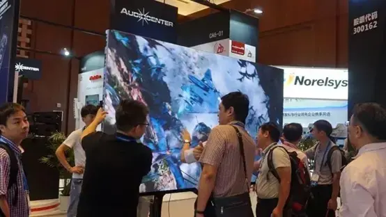 Ledman MicroLED shines at Beijing Infocomm Exhibition, 5G+8K attracts attention