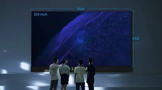 Ledman MicroLED shines at Beijing Infocomm Exhibition, 5G+8K attracts attention