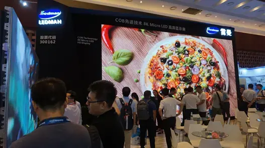 Ledman shows up at Beijing InfoComm with 8K MicroLED Display