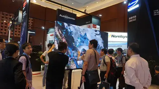 Ledman shows up at Beijing InfoComm with 8K MicroLED Display