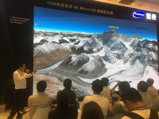 Ledman shows up at Beijing InfoComm with 8K MicroLED Display