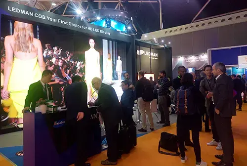 ISE 2019 Show in Netherlands | Ledman celebrated the Spring Festival with COB product