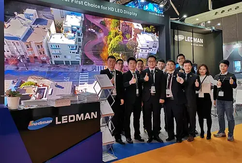 ISE 2019 Show in Netherlands | Ledman celebrated the Spring Festival with COB product