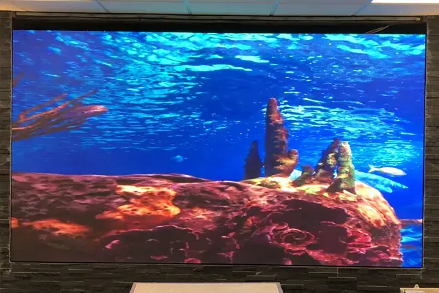 Ledman COB MillLED Display products settled in London across the ocean