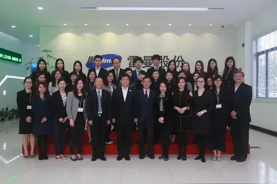 Executive director of the Hong Kong Special Administrative Region government as the Chinese delegation of the HRM course visited Ledman