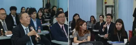 Executive director of the Hong Kong Special Administrative Region government as the Chinese delegation of the HRM course visited Ledman