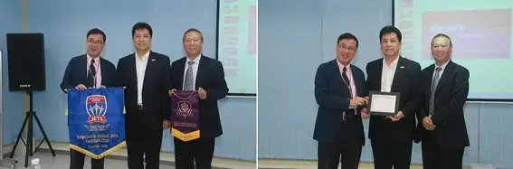 Executive director of the Hong Kong Special Administrative Region government as the Chinese delegation of the HRM course visited Ledman