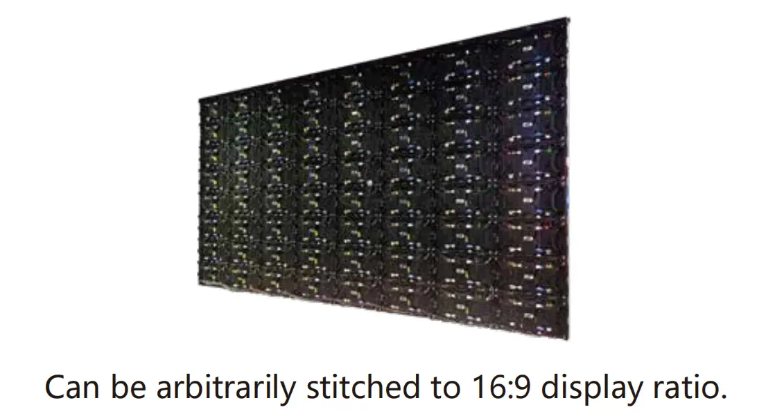 16：9 display ratio