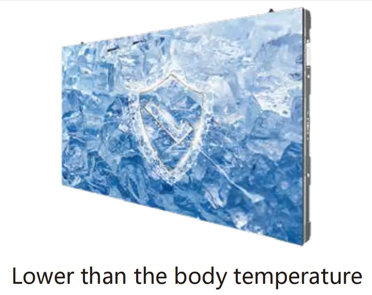 Low surface temperature