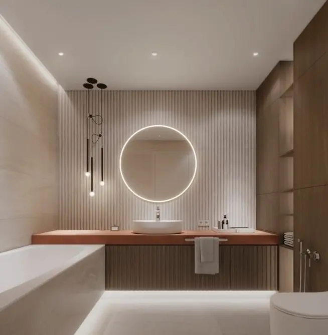 commercial bathroom lighting