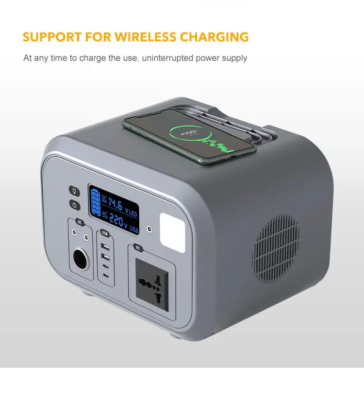 S89 Lifepo4 512Wh/615Wh(500W) portable solar power station