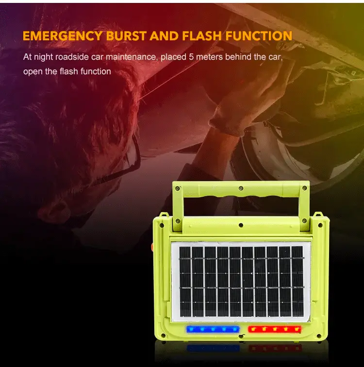S86 Solar Multifuctional Portable Lamp power bank