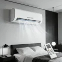 12000BTU R32 Split Wall Mounted Air Conditioner Cooling&Heating | Energy Saving Self-clean Home AC with EU Plug