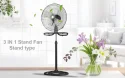 10 inhc stand fan
