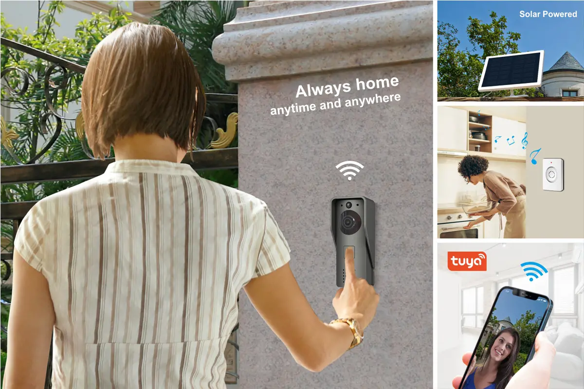 RL-IP09D-DC Tuya WiFi smart doorbell (2)