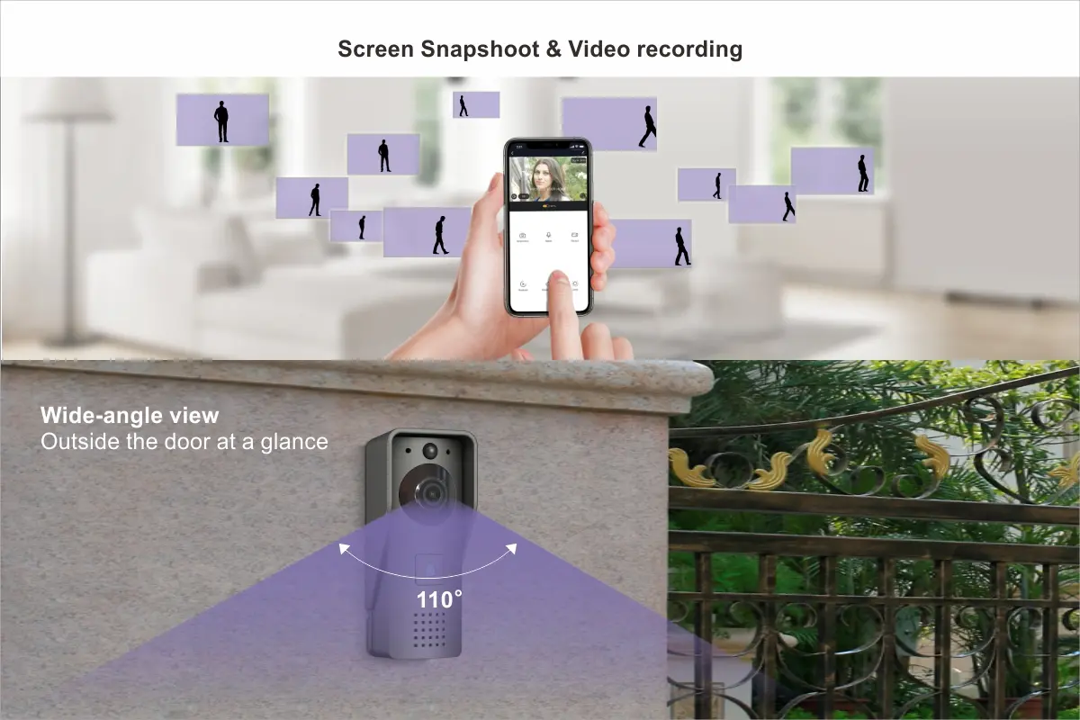 RL-IP09D-DC Tuya WiFi smart doorbell (7)