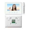 Video door phone, RL B17AE4 TY, 4 families, 4 wires, Tuya WiFi, 7”AHD screen, 1024×600, 1080P HD camera, hands free, ID card unlocking_m4