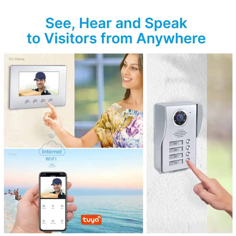 Video-door-phone,-RL-A17W4-TY,-4-families,-4-wires,-Tuya-WiFi,-7&rdquo;-AHD-screen,-1024-600,-1080P-HD-camera,-hands-free,-lock-release-_02