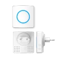 Wireless doorbell, door chime, RL 3882, AC power, anti interference, 38 tunes melodies ringtones, 433MHz, 150 meters_m4
