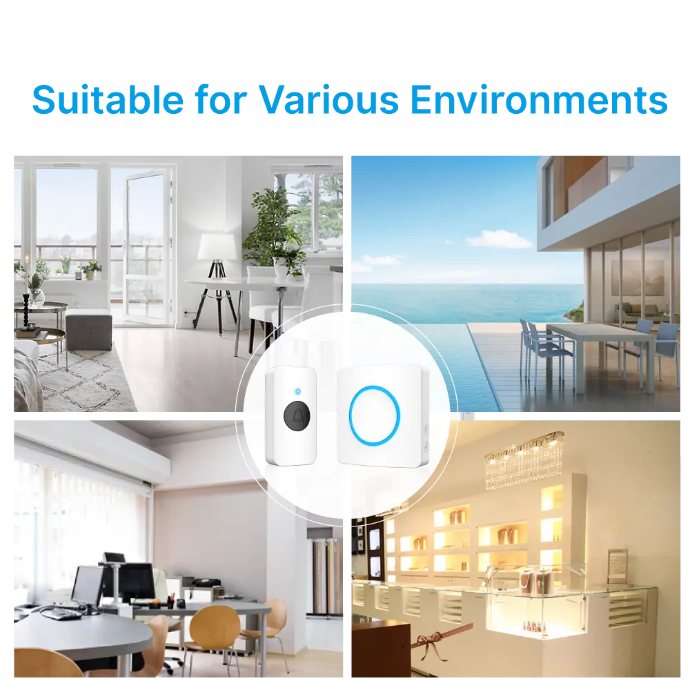 Wireless-doorbell,-door-chime,-RL-3882,-AC-power,-anti-interference,-38-tunes-melodies-ringtones,-433MHz,-150-meters_11