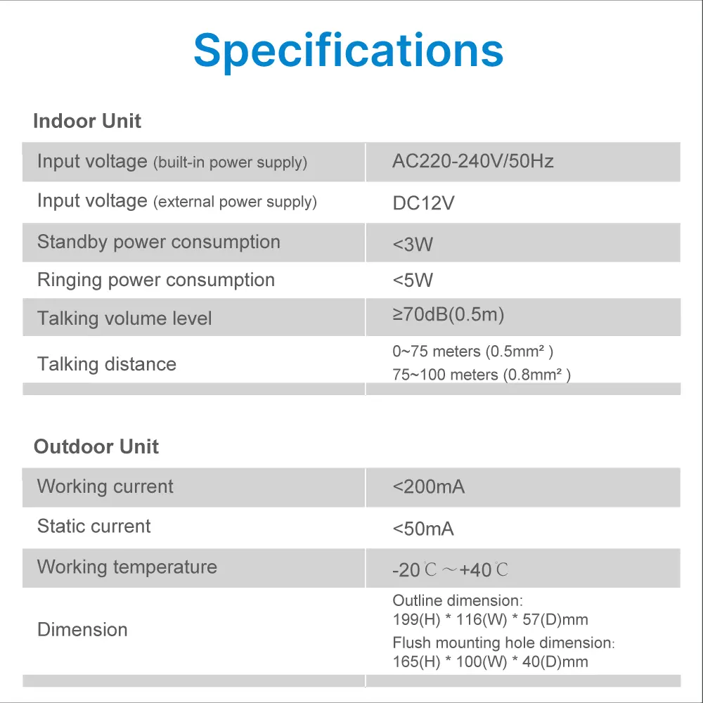 Audio-door-phone,-RL-3207A,-2-wires,-16-ringtones,-metal-panel,-lock-release,-100-meters_12