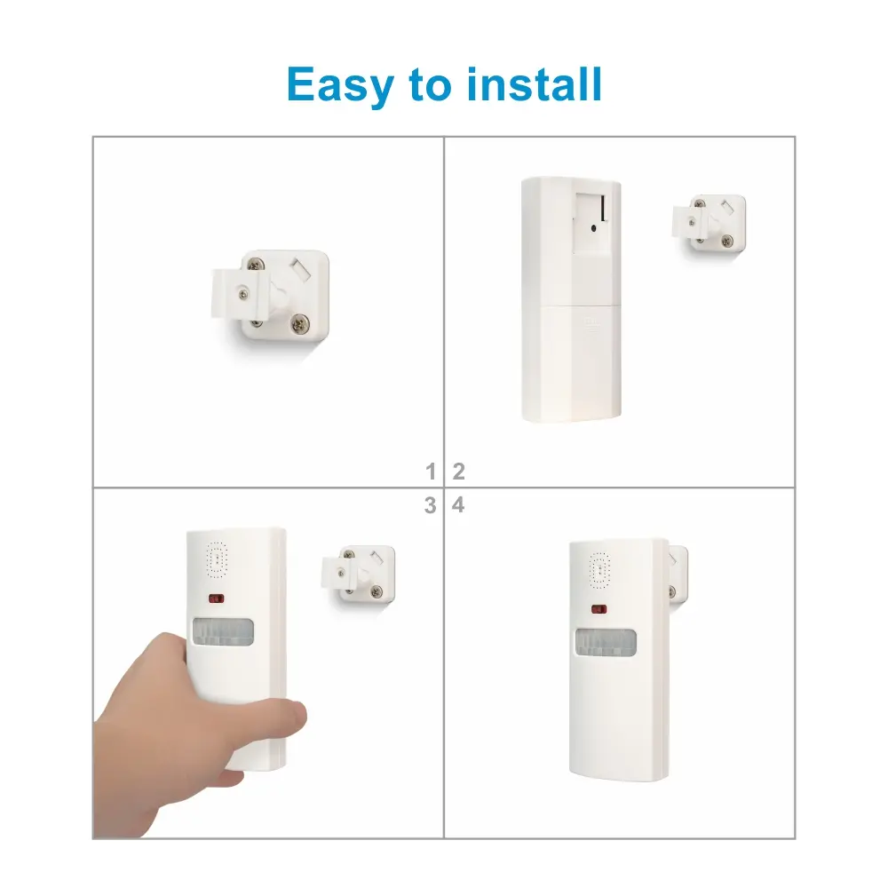 Motion sensor for smart home, RL-WP01, Tuya smart, 2.4GHz WiFi, no hub needed, automation, push notification 8