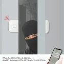 Magnetic sensor for smart home, RL WD01, Tuya smart, 2.4GHz WiFi, no hub needed, automation, push notification, for doors or windows 3