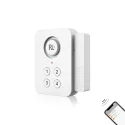 Magnetic door sensor for smart home, #RL-WD02, keypad control, 100dB, Tuya smart, 2.4GHz WiFi, no hub needed, automation, push notification