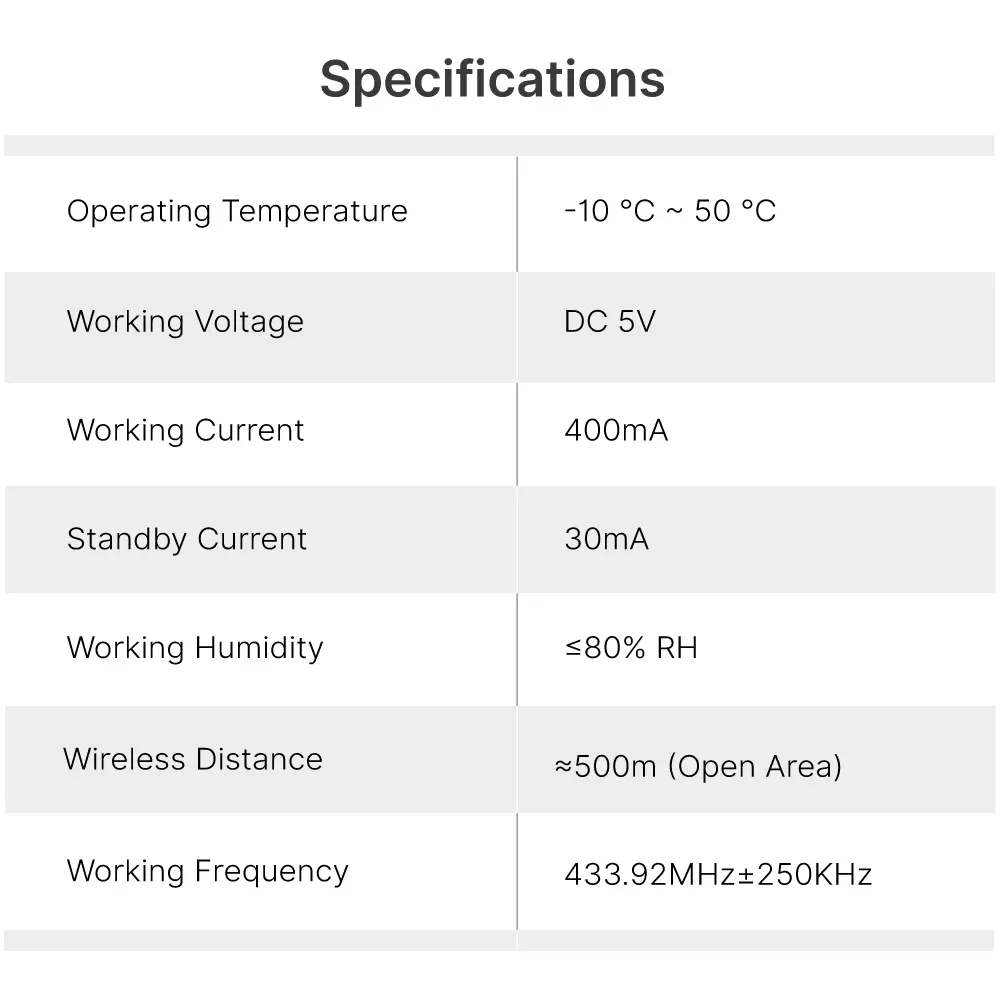 Wireless Intercom, RL-0510B4, 4 channels, 433MHz, 500 meters_09