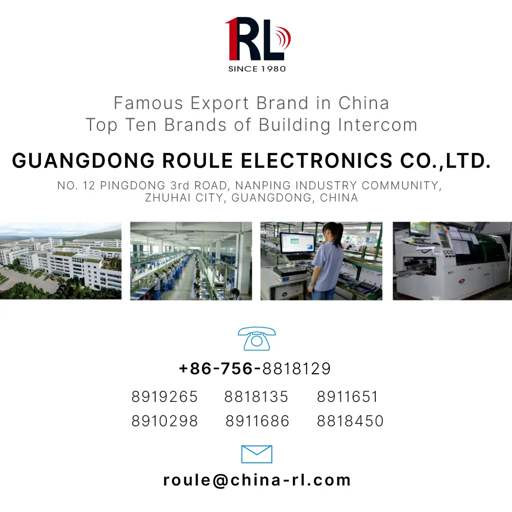 7inch Video Doorphone #RL-B7F- 7inch TFT screen with widescreen images and no radiation, low power consumption but high definition. Water-proof, oxidation-proof, _12