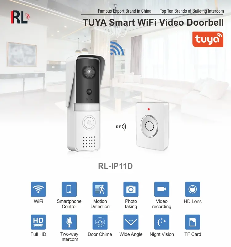 WiFi doorbell camera