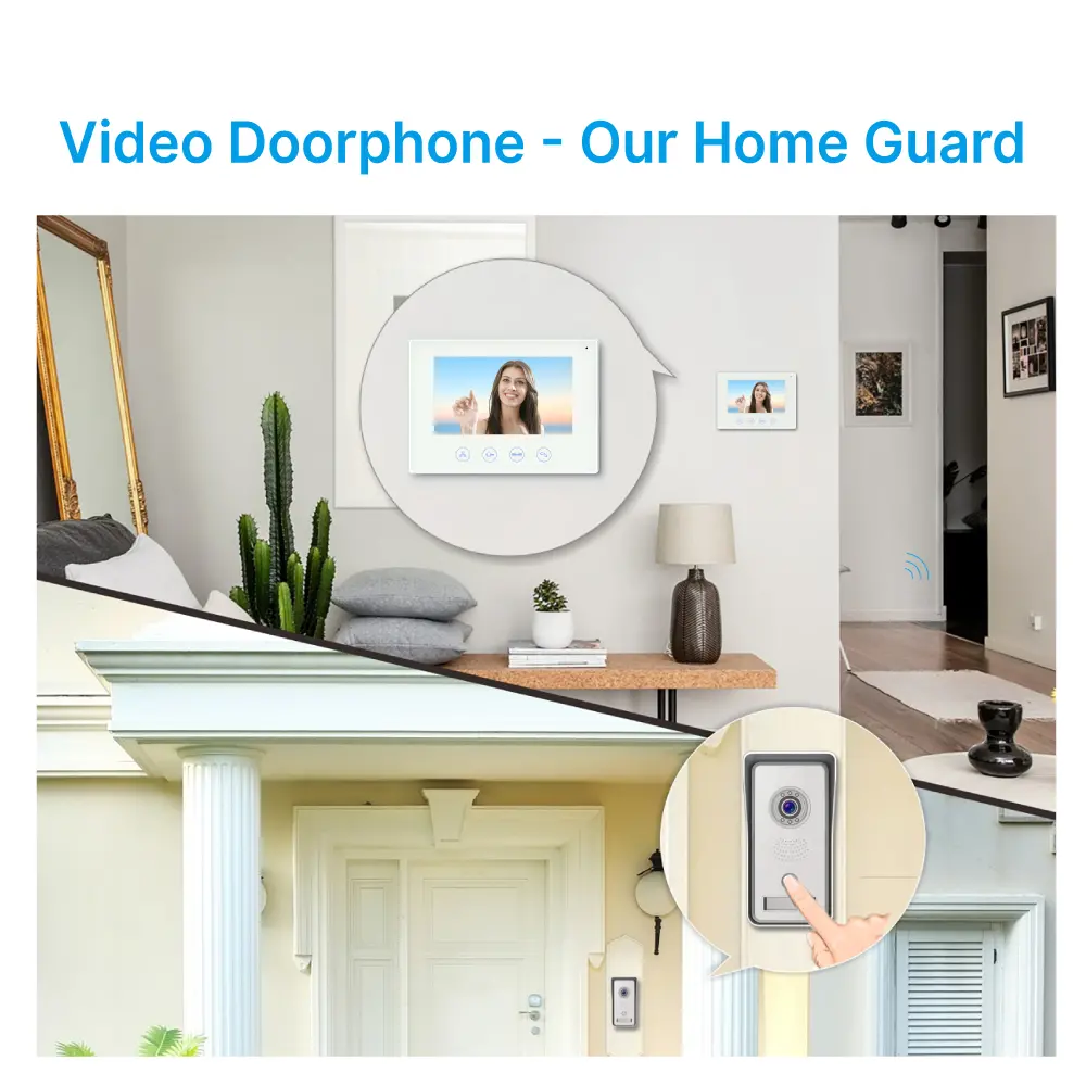 7 inch WIFI AHD Video Doorphone #RL-B17IID-TY - With the Tuya Smart APP - Two million pixels AHD camera. 2_11
