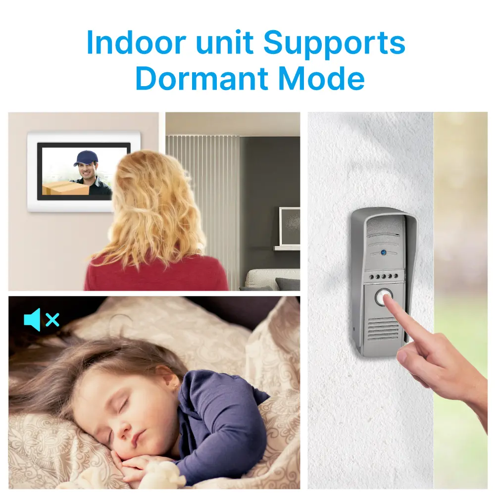 7 inch WIFI AHD Video Doorphone #RL-T07H-WIFI- With TuyaSmart APP- Max. 2 million pixels AHD camera. - Max. 128G TF card - Support motion detection. - Voice message function. _04