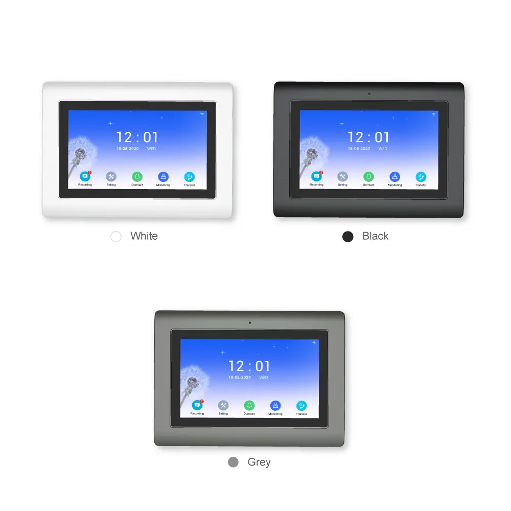 7 inch WIFI AHD Video Intercom System #RL-T07FID-WIFI - With TuyaSmart APP - Max. 2 million pixels AHD camera. - Max. 128G TF card- _16