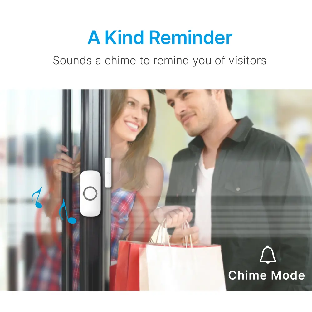 Window & Door Magnetic Alarm #RL-9805M - You can choose Chime or Alarm for the indicator sound.- High alarm volume.- Low power consumption instandby state._04