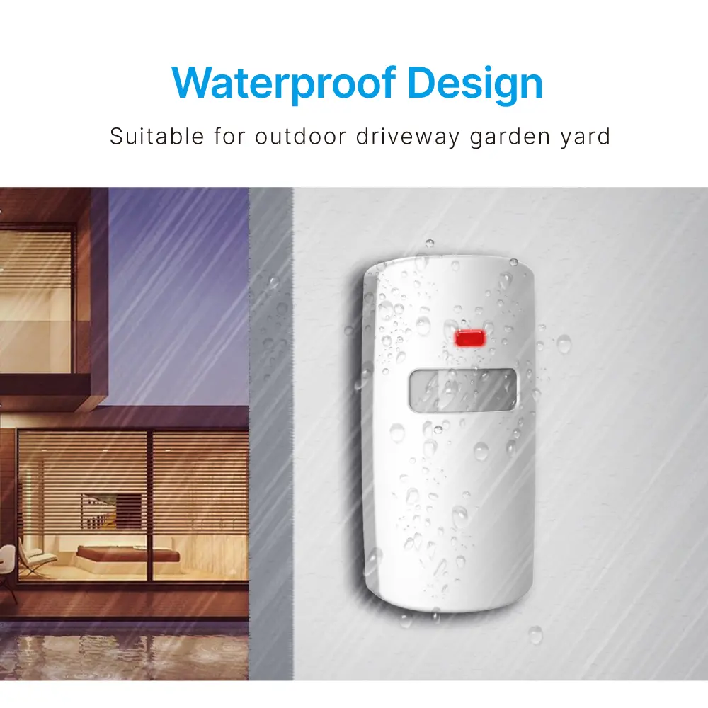 Motion Sensor Alarm#RL-9816C -PIR- High alarm volume.- Low power consumption instandby state._05