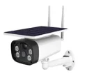 AI auto tracking solar powered wifi camera