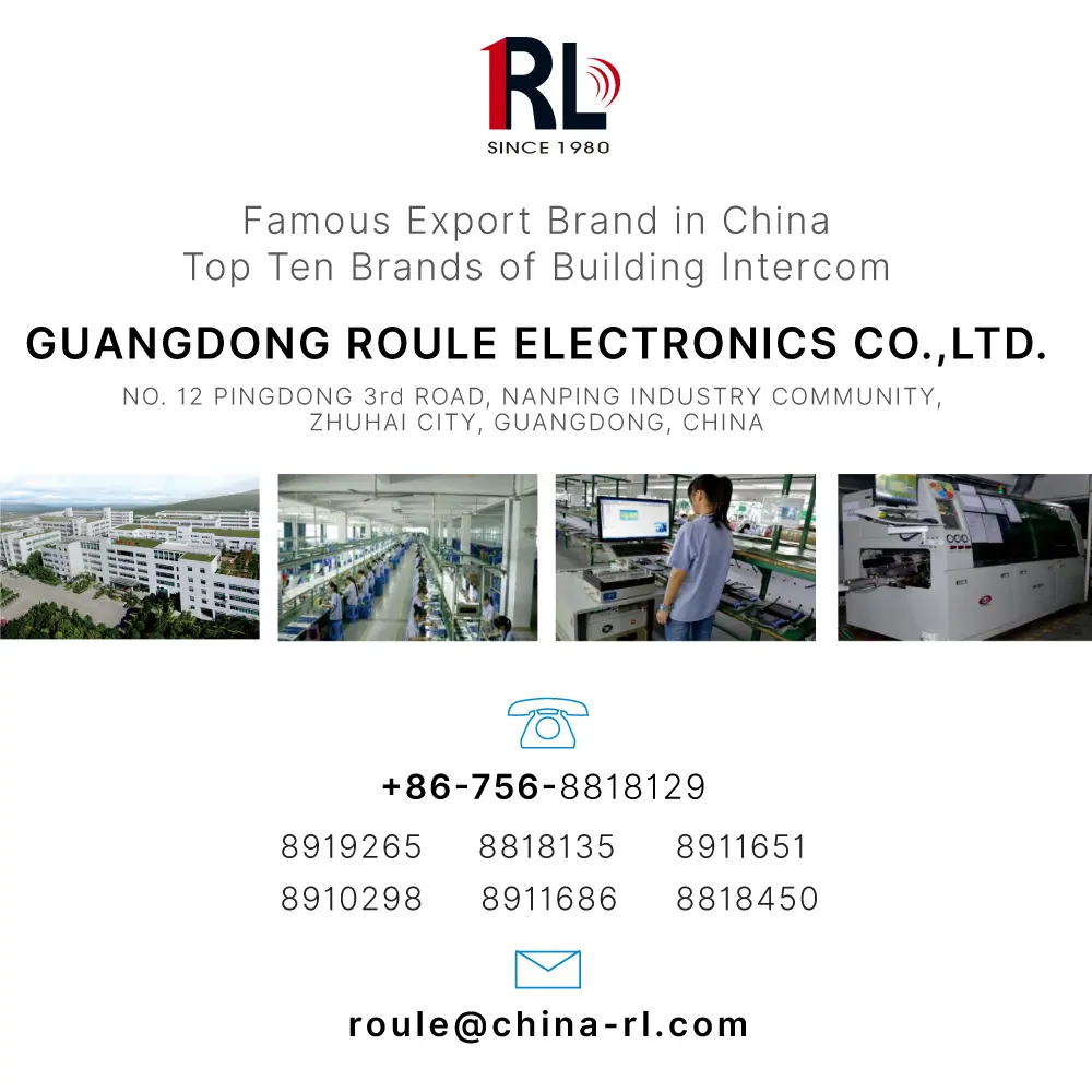 Multi-channel wireless surveillance & video intercom #RL-RF7_19