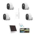 Indoor/Outdoor Smart Home Security Camera with Night Vision and 2-Way Audio # RL-4TVDC
