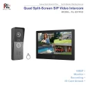 Quad Split-Screen SIP Video Intercom#RL-SX7RID
