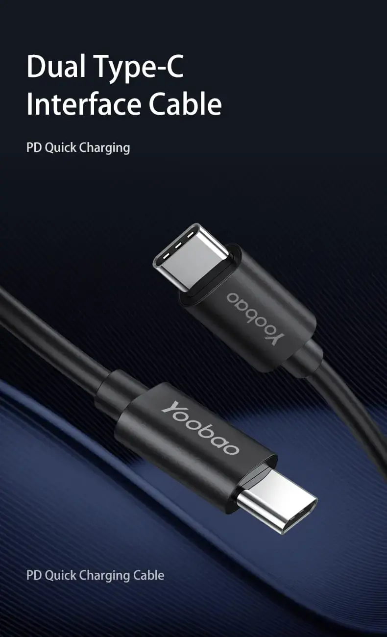 Yoobao 45W/22.5W/18w PD rapid charge power bank