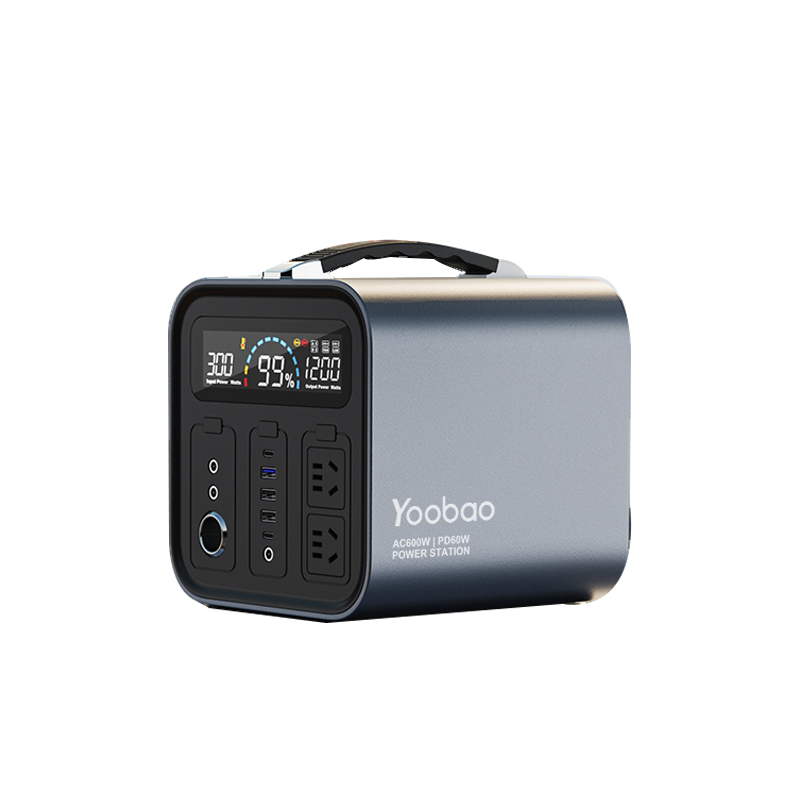 Yoobao En600s Outdoor Pd Quick Charge Led Flashlight 3 Usb Type C Dc Charge Big Capacity Power Bank Portable 1000w Power Station