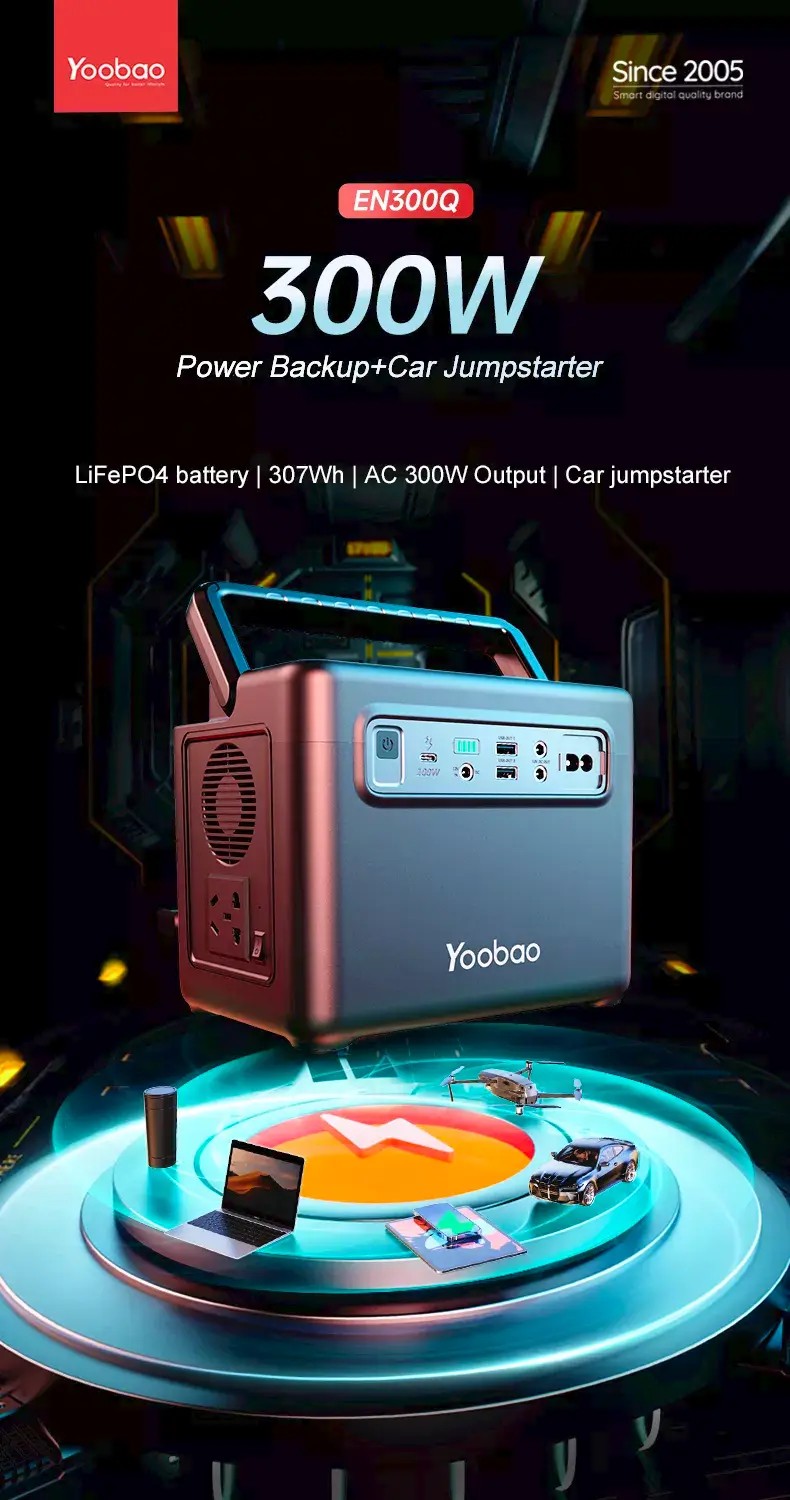 Yoobao EN300Q 300W 307Wh Power Station
