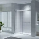 BERLIN Framed Bypass Sliding Shower Door 1/4" Tempered Glass Thickness