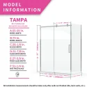 Sliding Shower Enclosure CLD1231